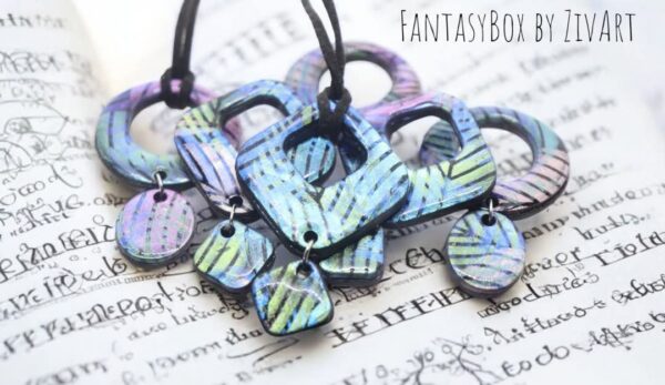 Egyedi kézműves fantasy ajándék - fantasy medál