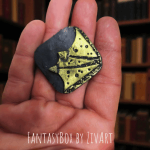 Sárkányszárny Fantasy könyvjelző