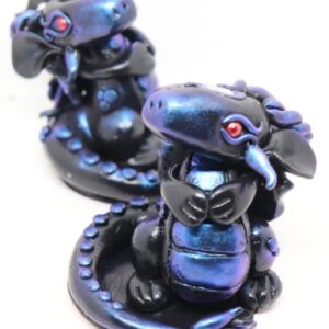 Mini sárkány dekoráció – kézzel készült fantasy dekoráció