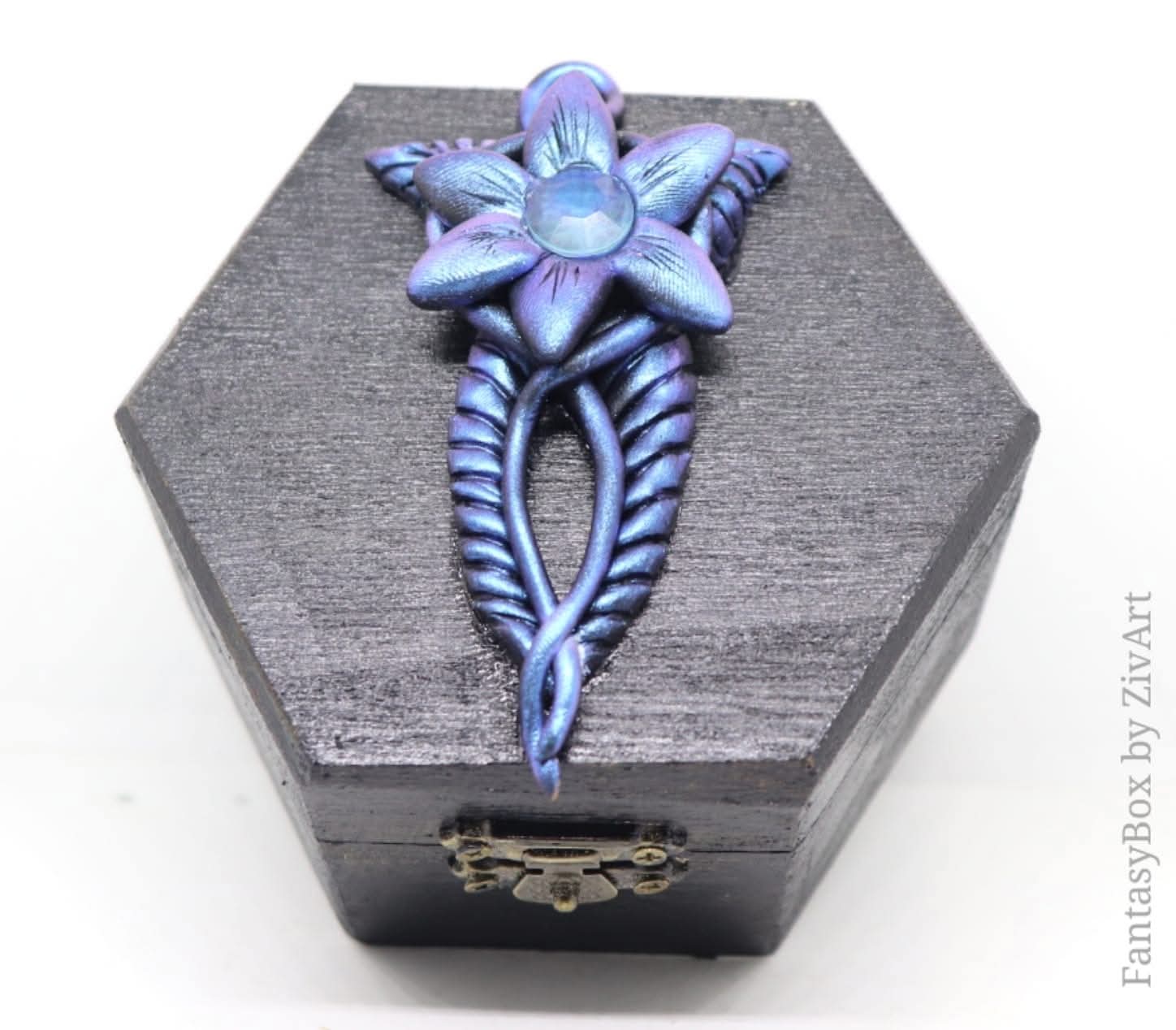 Fantasy Díszdoboz - egyedi kézműves fantasy ajándék